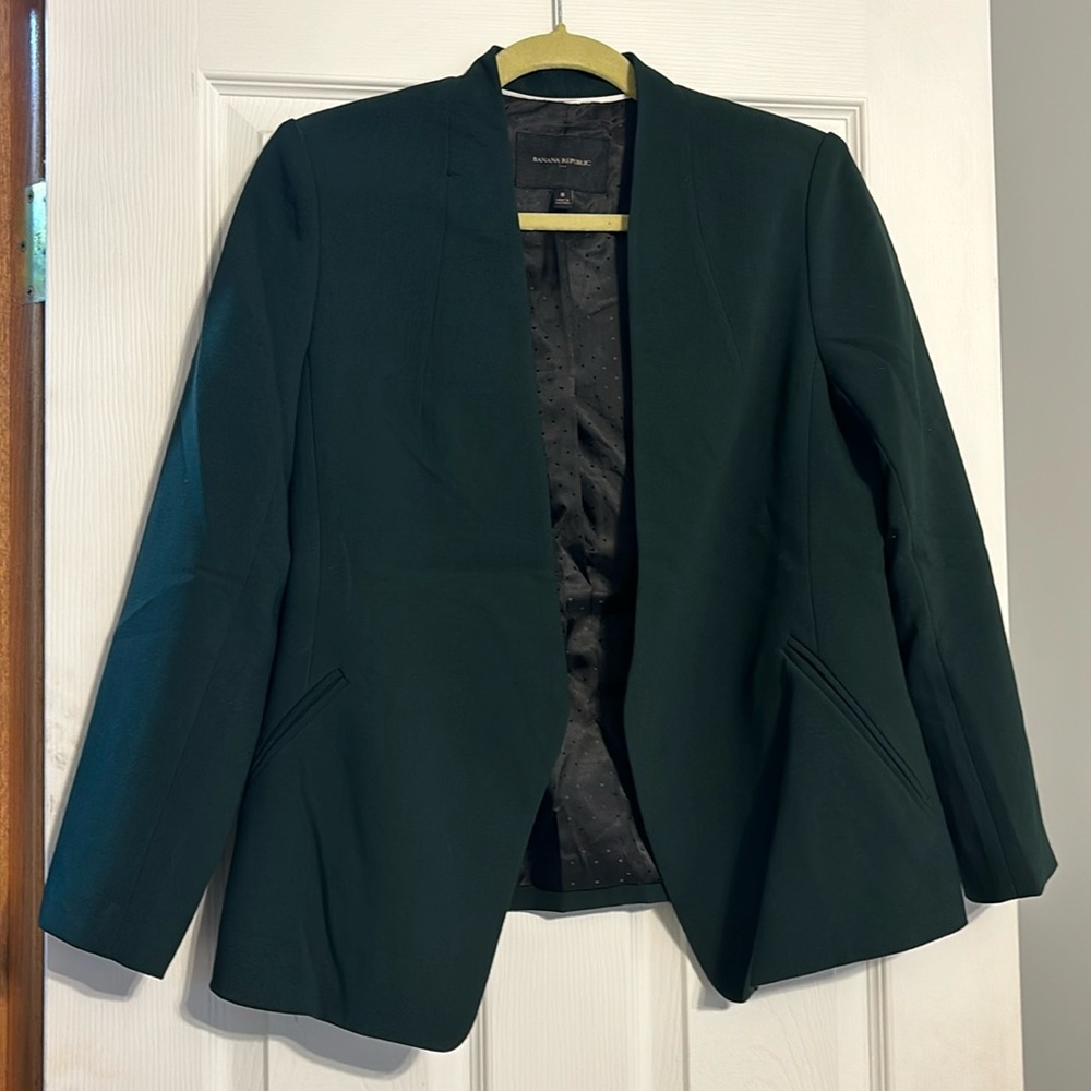 Banana Republic green blazer